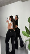JEANS FLARE NEGRO CIERRE (Australia)