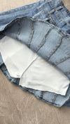 MINI FALDA SHORT DENIM