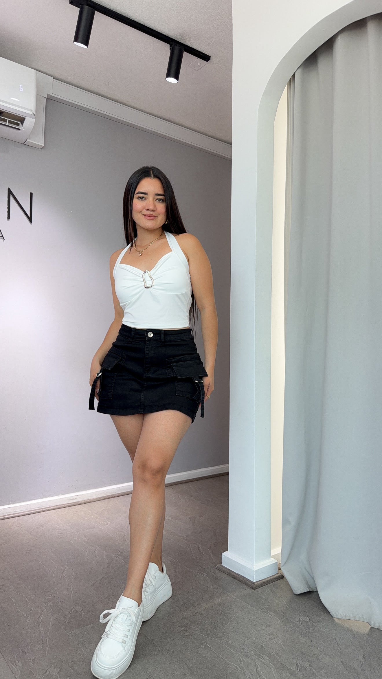 FALDA SHORT GRECIA  FOR3T