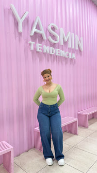 WIDE LEG AJUSTADOR BLUE MAJESTIC (rígido)