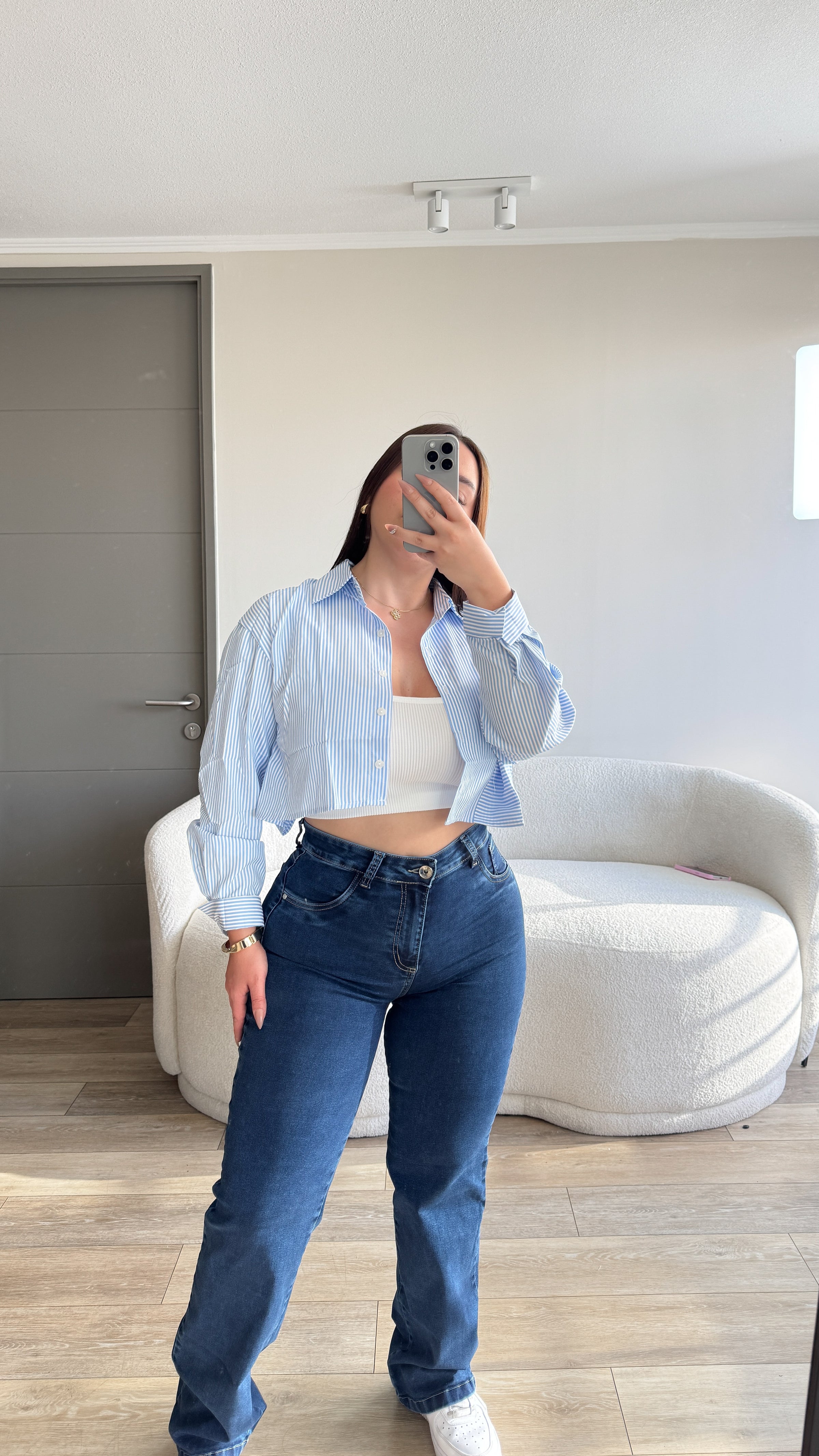 WIDE LEG CLÁSICO AZUL