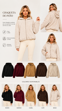 BOMBER CON GORRO