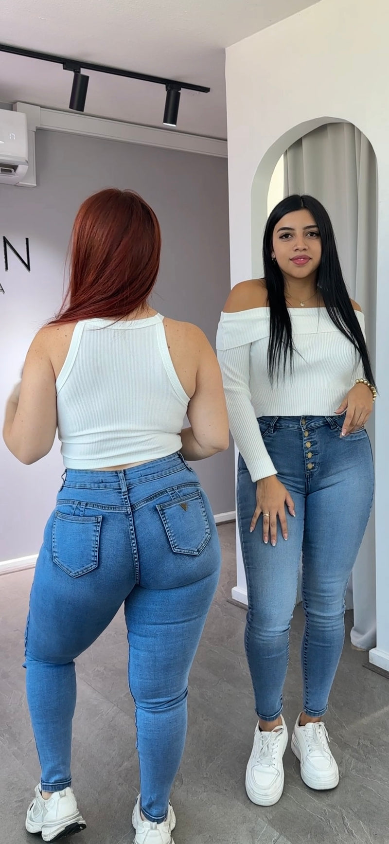 JEAN CONTROL DE ABDOMEN AZUL