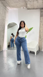 •JEANS WIDE LEG BRASIL