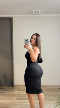 VESTIDO BICOLOR