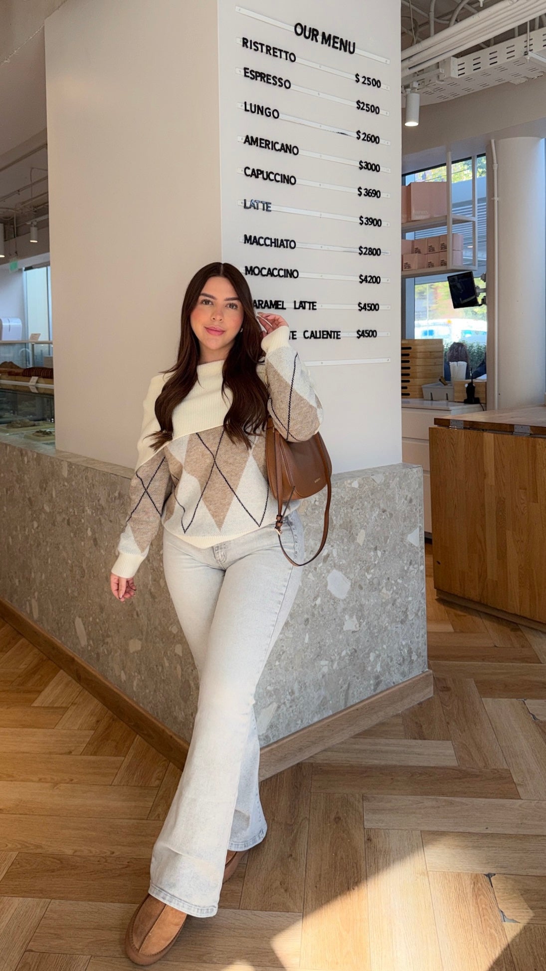 SWEATER ROMBO ELEGANCE