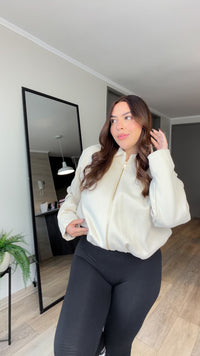 BOMBER ALGODON CON CUELLO