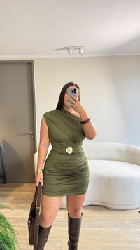 VESTIDO HEBILLA