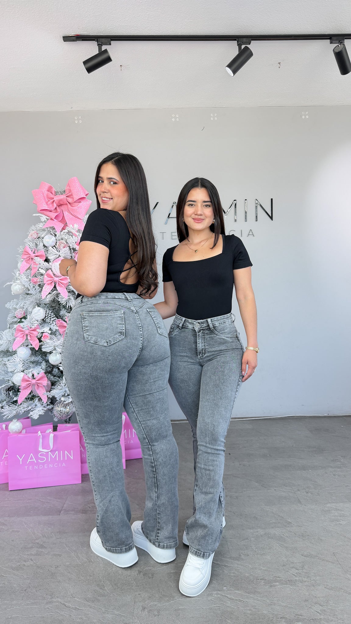 FLARE BOOTCUT GRIS x YASMIN TENDENCIA ®️