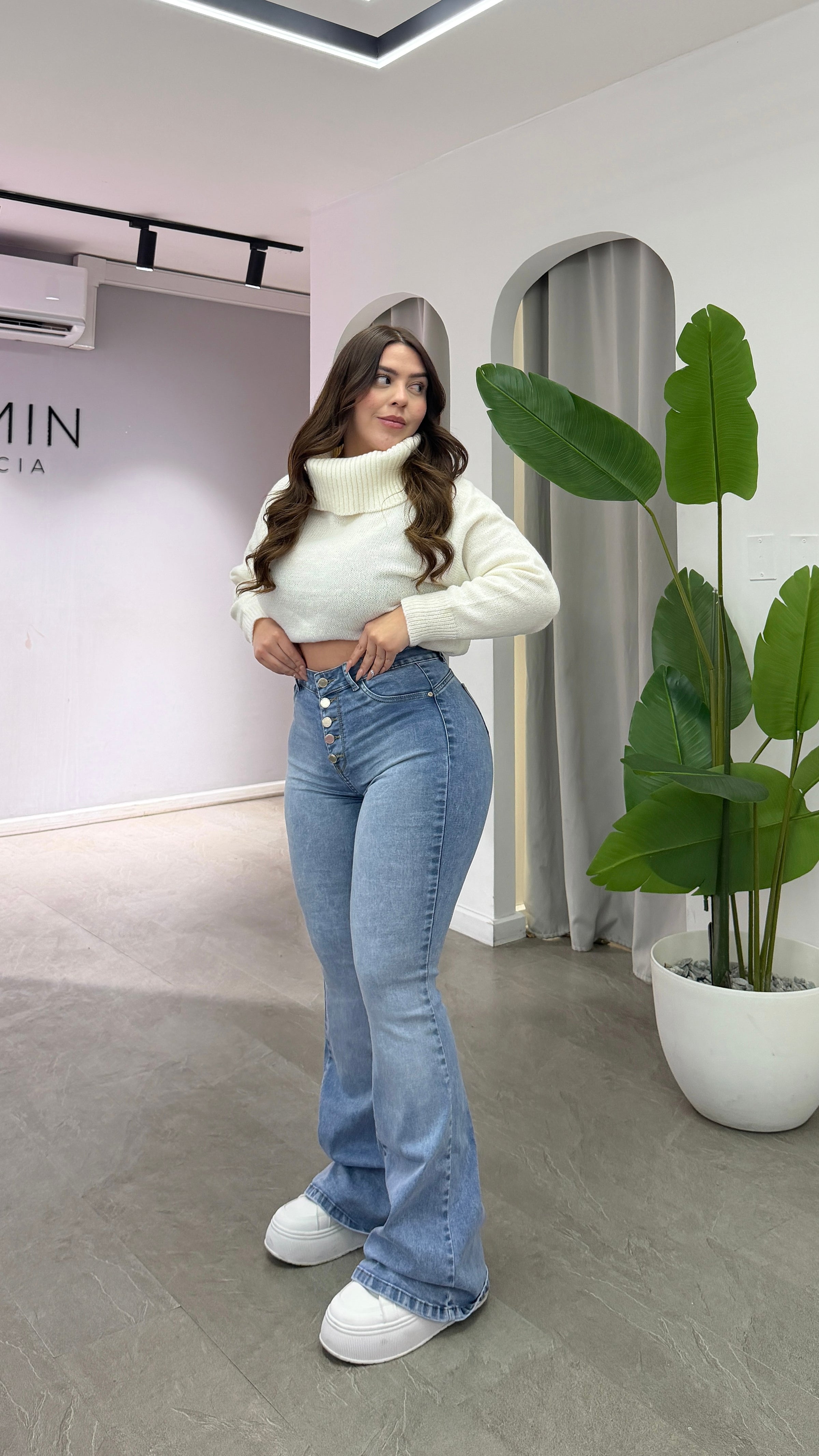JEANS FLARE CLEO CONTROL ABDOMEN
