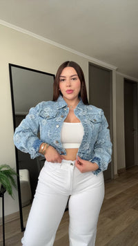 JACKET BORDADA