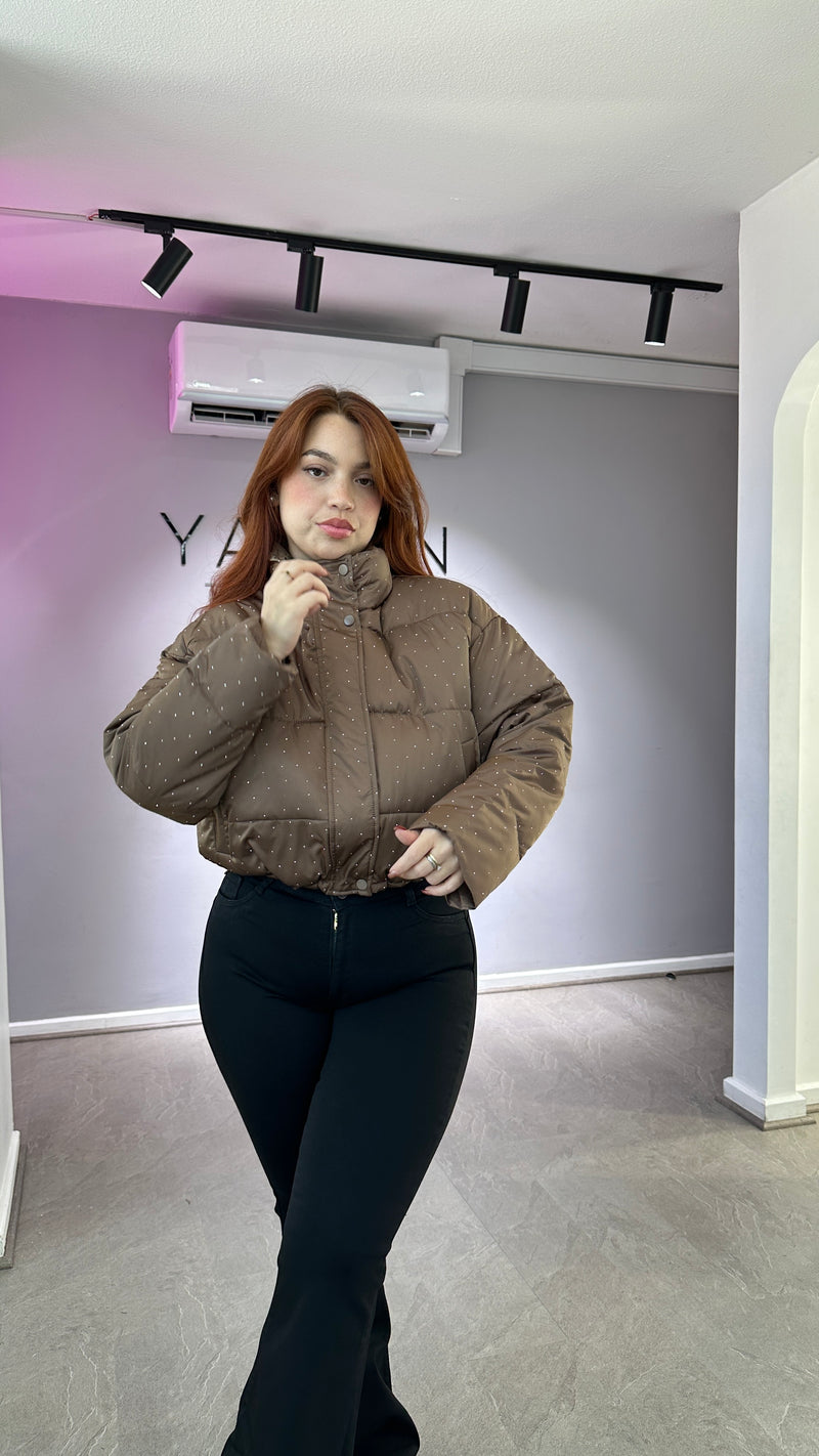 JACKET PUFFA BRILLOS