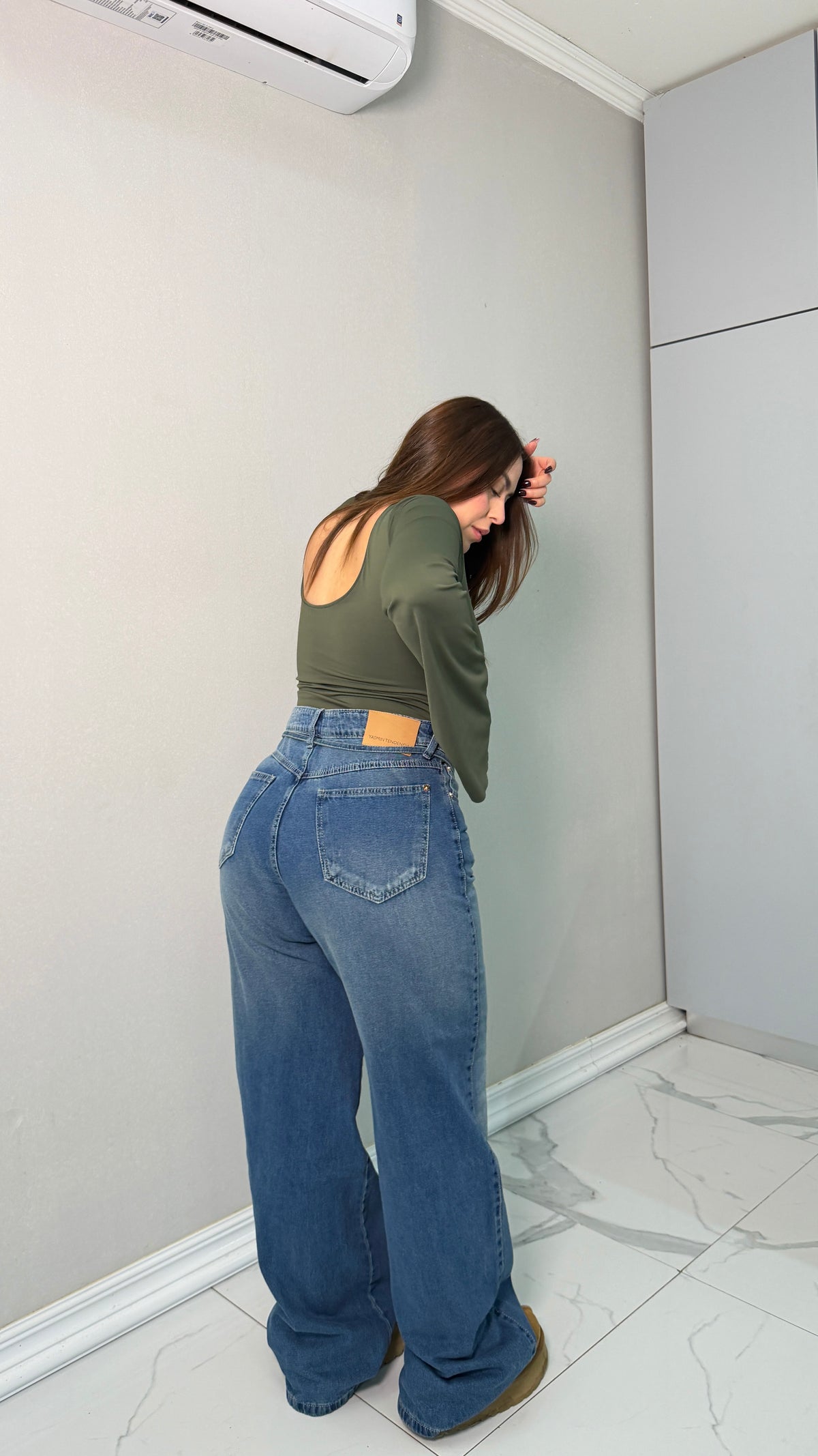 JEANS WIDE LEG ESTILO LEVIS X YASMIN TENDENCIA®️