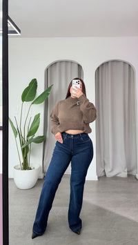 JEANS ATENEA WIDE LEG AZUL  PARADISE