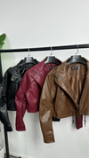 JACKET BOMBER ECOCUERO