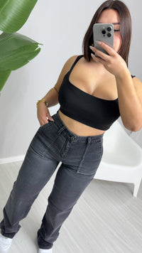WIDE LEG GREY ATLANTA