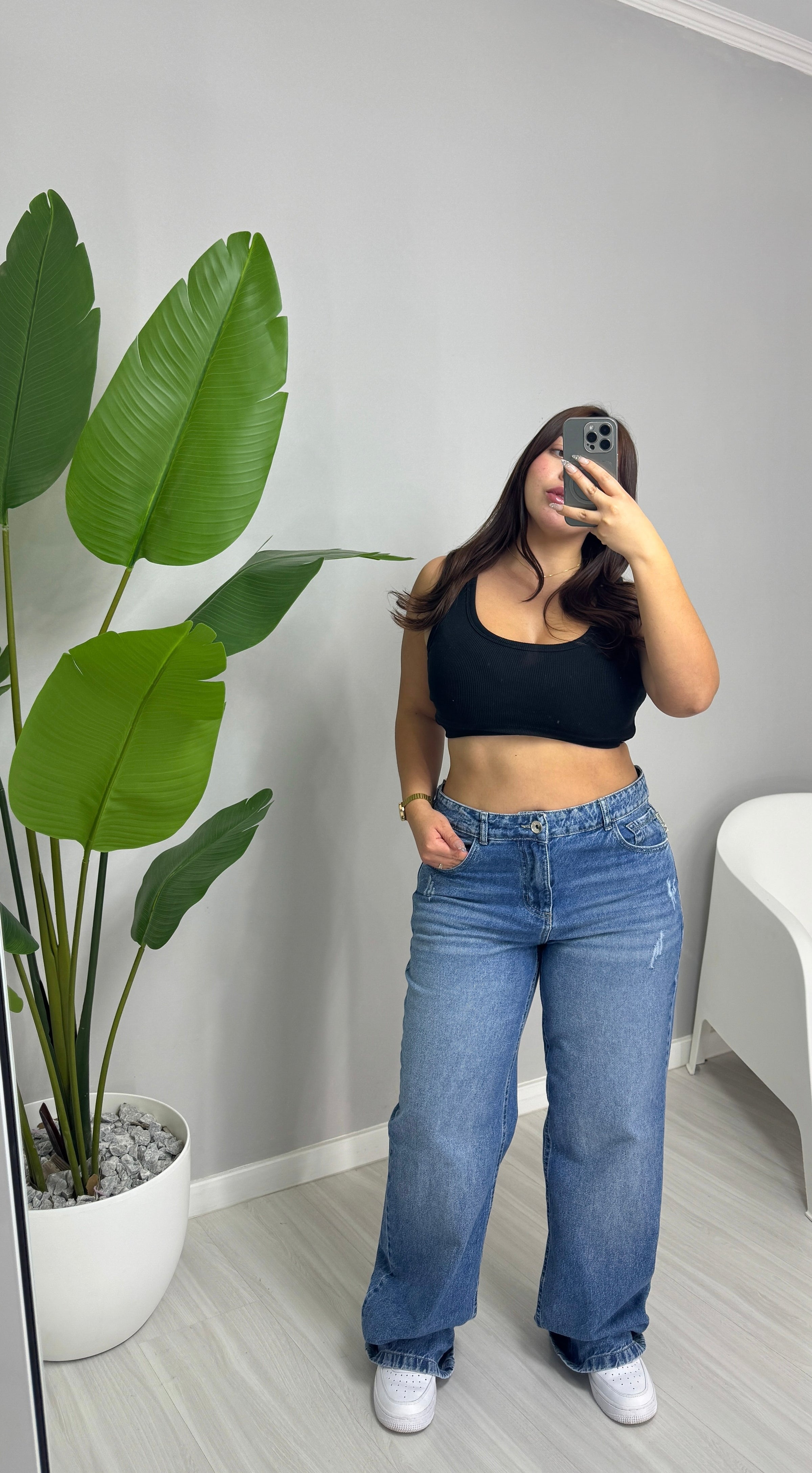 JEANS WIDE LEG BAGGY