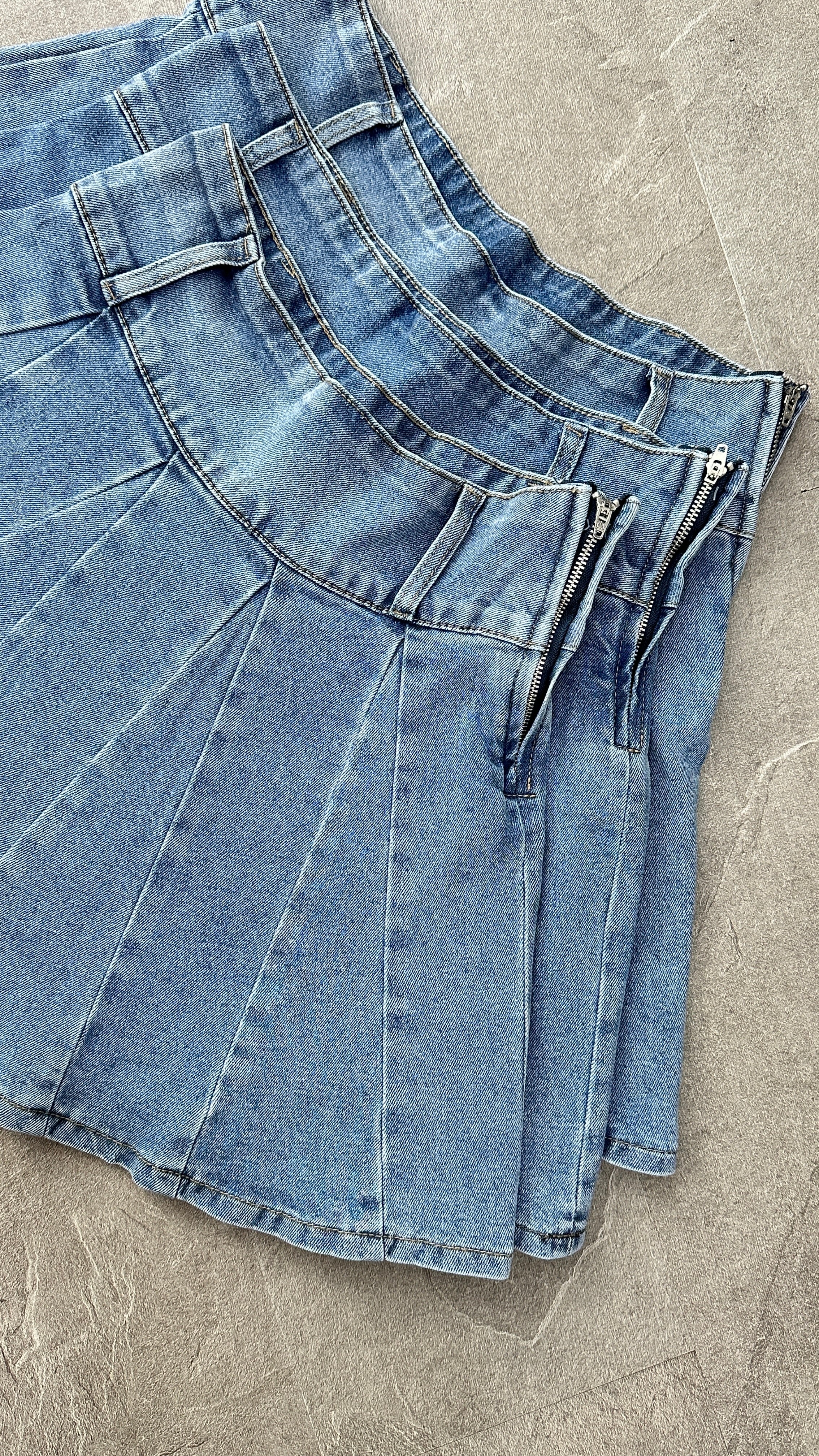 MINI FALDA SHORT DENIM