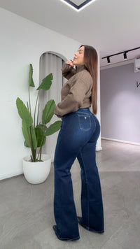 JEANS ATENEA WIDE LEG AZUL  PARADISE