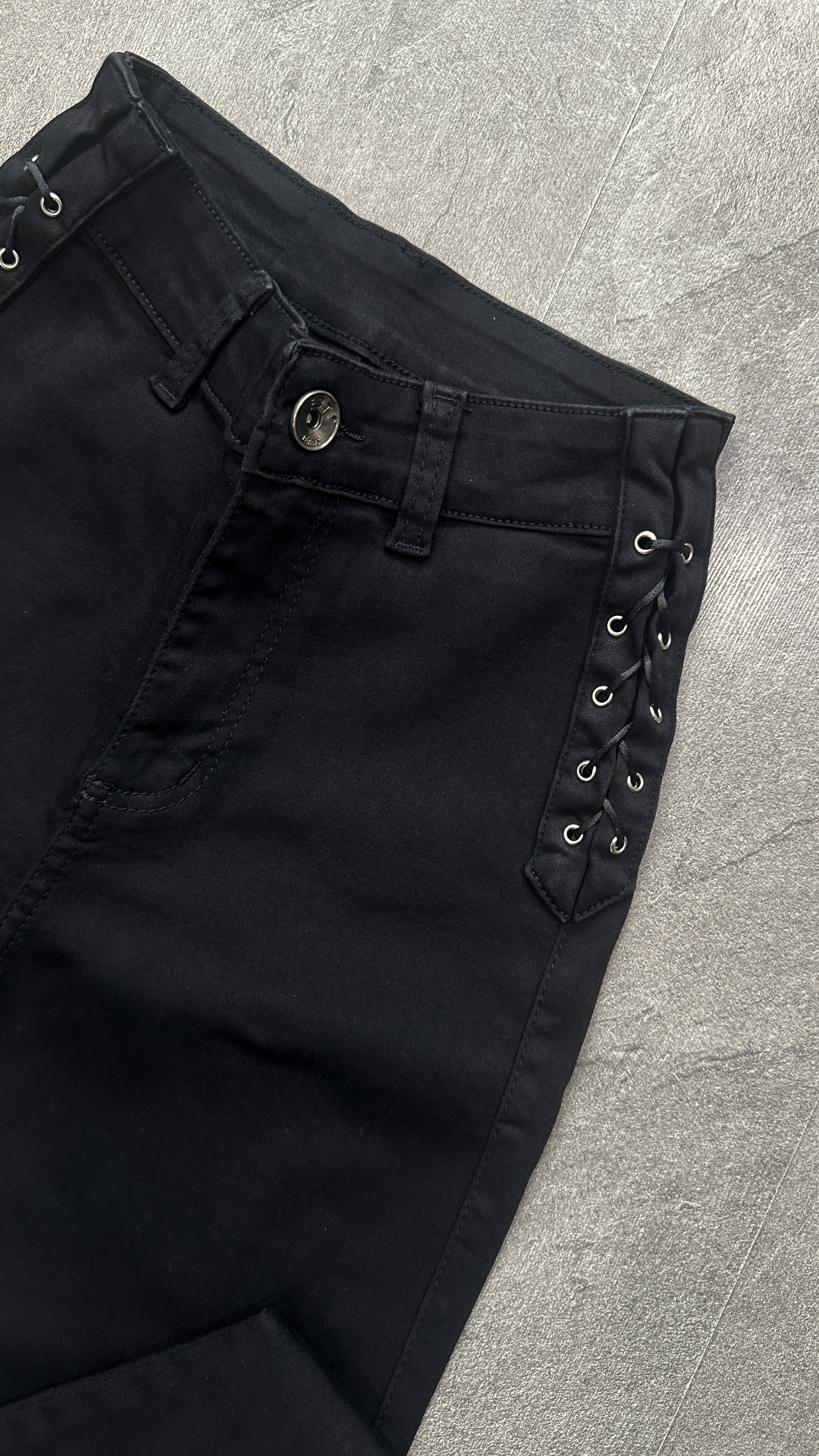 FLARE TRENZADO BLACK