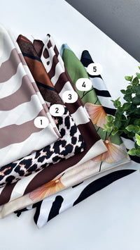 PAÑUELO ESTAMPADO 90X90