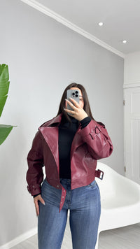JACKET BIKER ECOCUERO