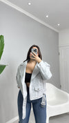 JACKET AVIADORA OVERSIZE