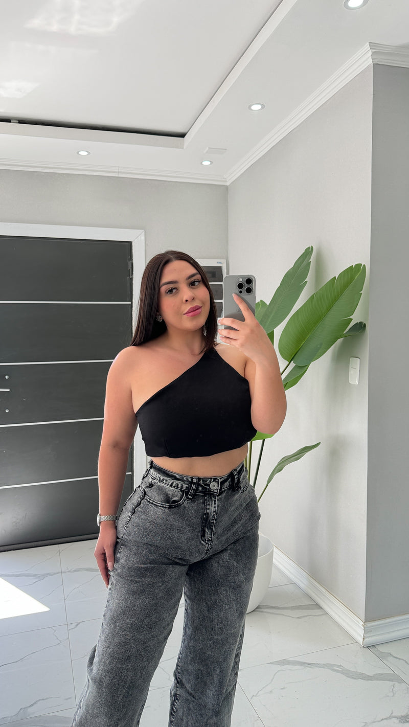 JEANS WIDE LEG RIO
