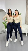 JEANS SKINNY BLUE
