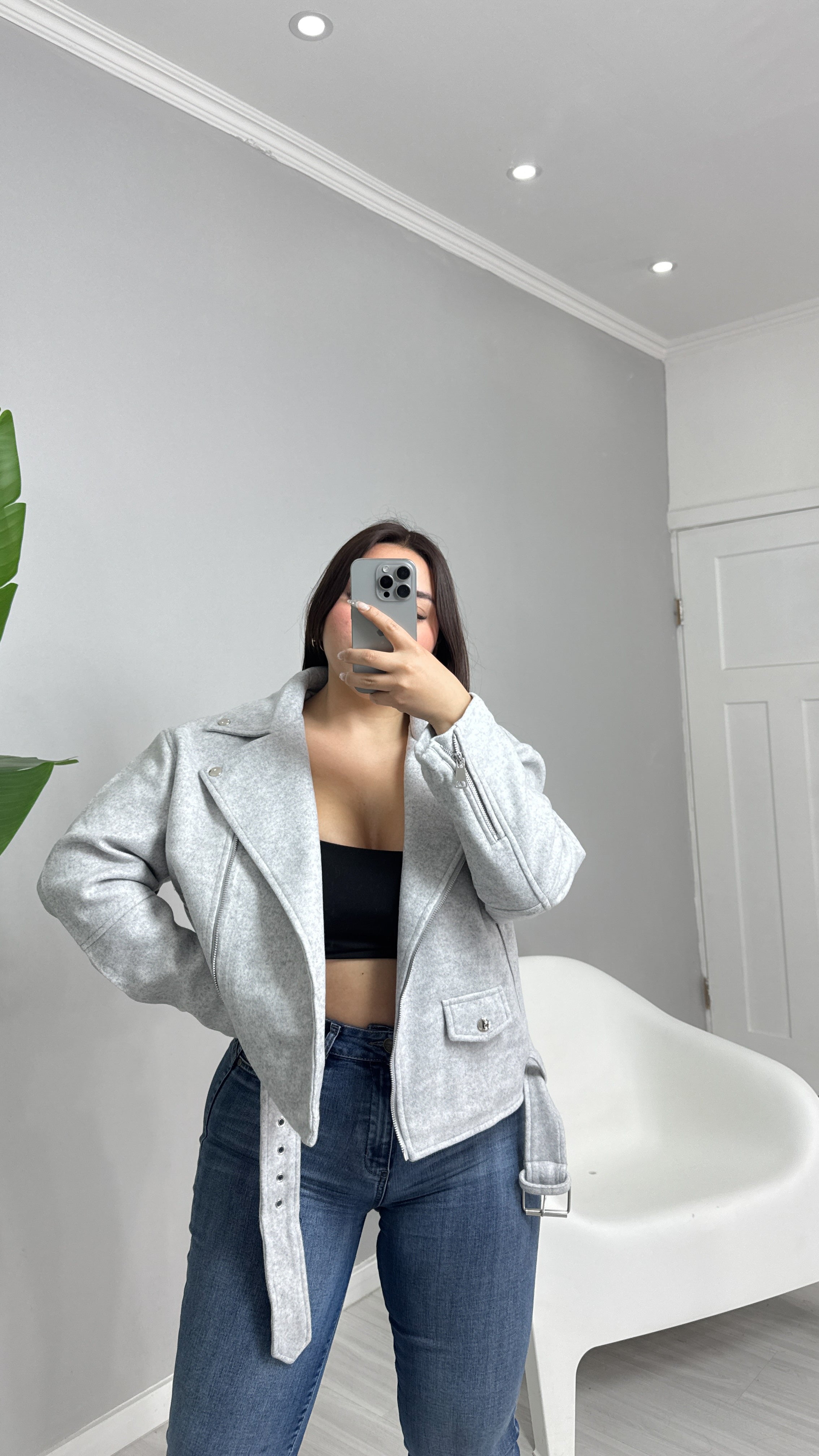 JACKET AVIADORA OVERSIZE
