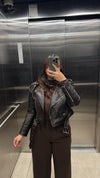 JACKET ECOCUERO CIERRES