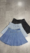 MINI FALDA SHORT DENIM