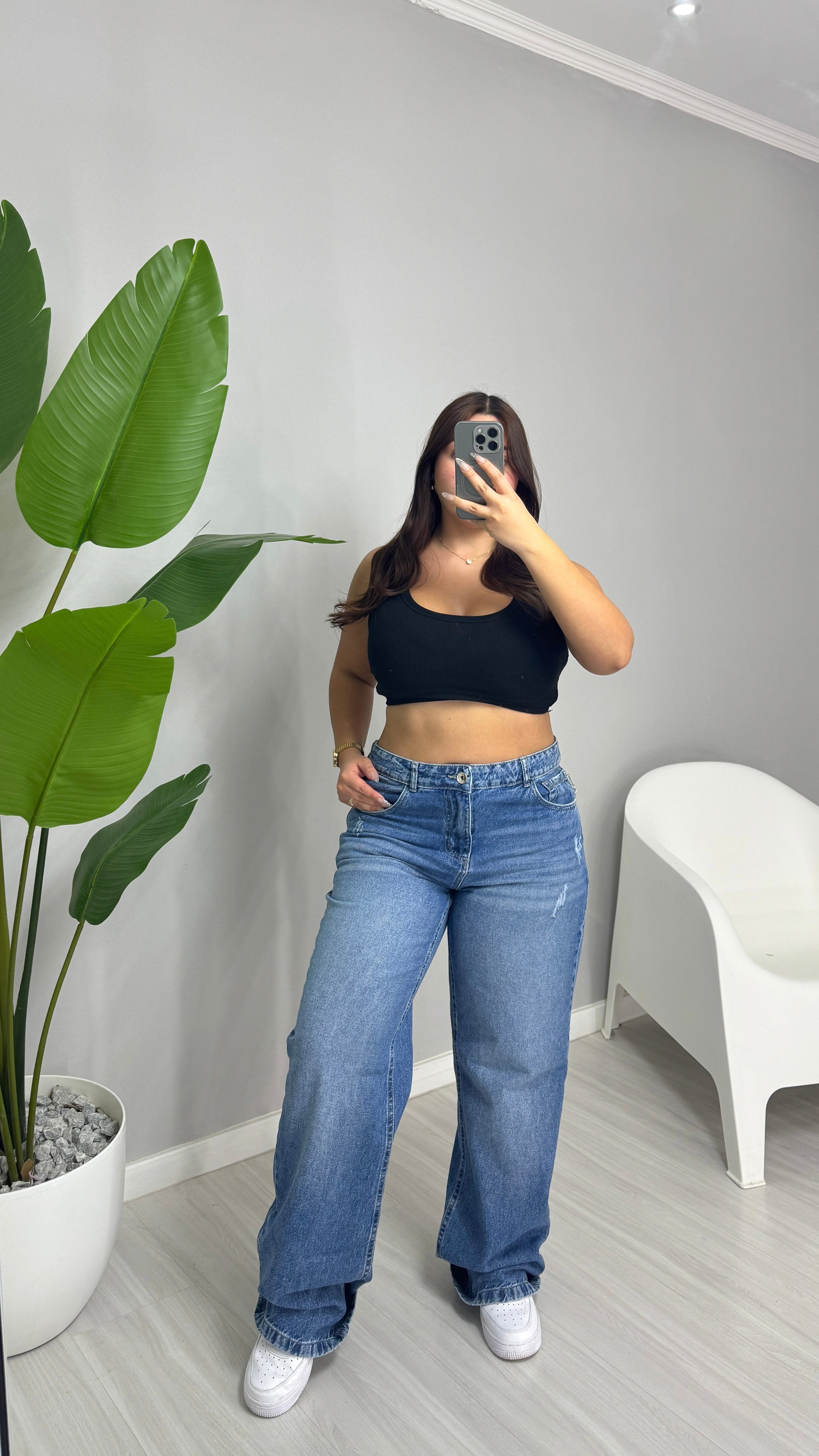 JEANS WIDE LEG BAGGY