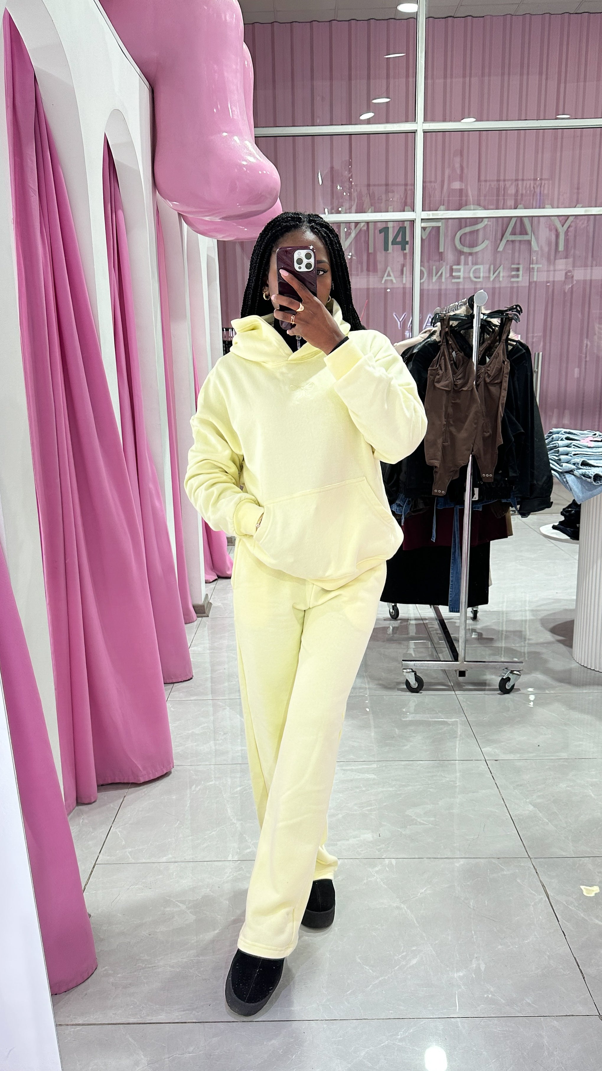SET HODDIE YELLOW