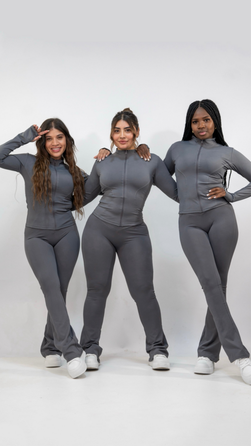 SET CURVY FLARE SPORT (gris)