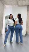 •JEANS WIDE LEG BRASIL