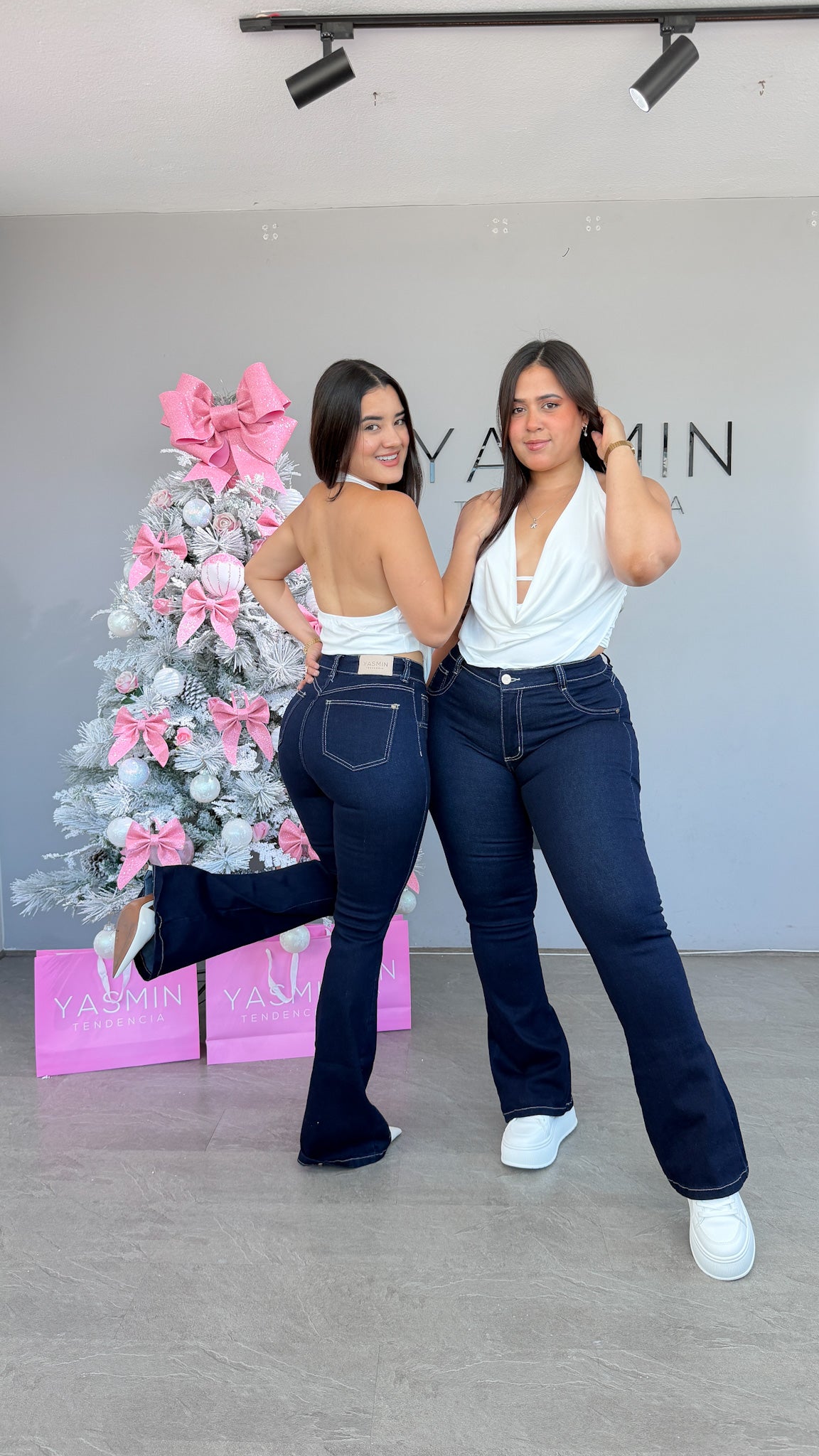 FLARE AZUL MARINO x YASMIN TENDENCIA