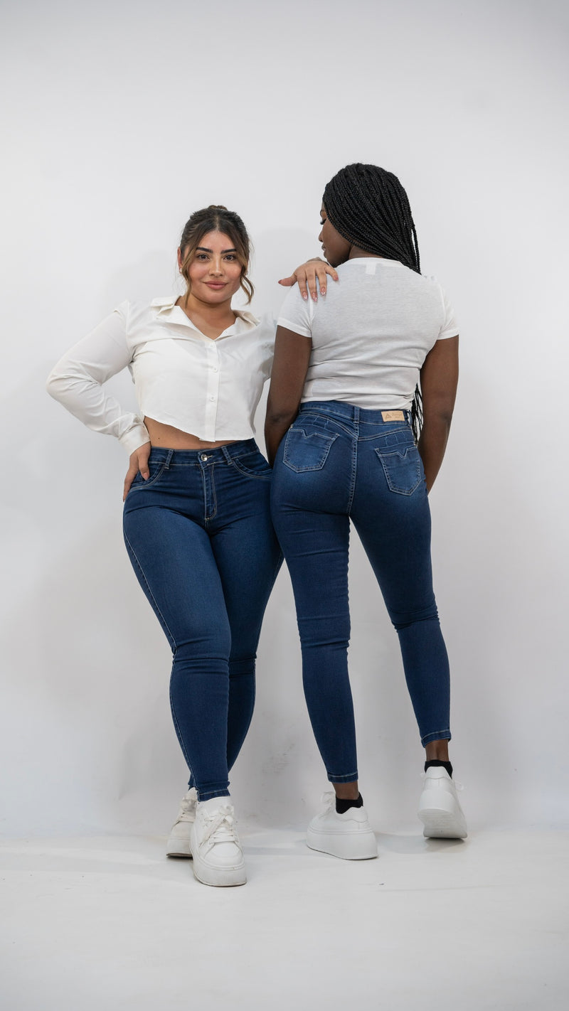 SKINNY GALICIA AZUL