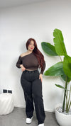 JEANS RECTO LUISIANA (negro)