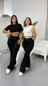 JEANS FLARE NEGRO CIERRE (Australia)