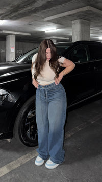 JEANS WIDE LEG ESTILO LEVIS X YASMIN TENDENCIA®️