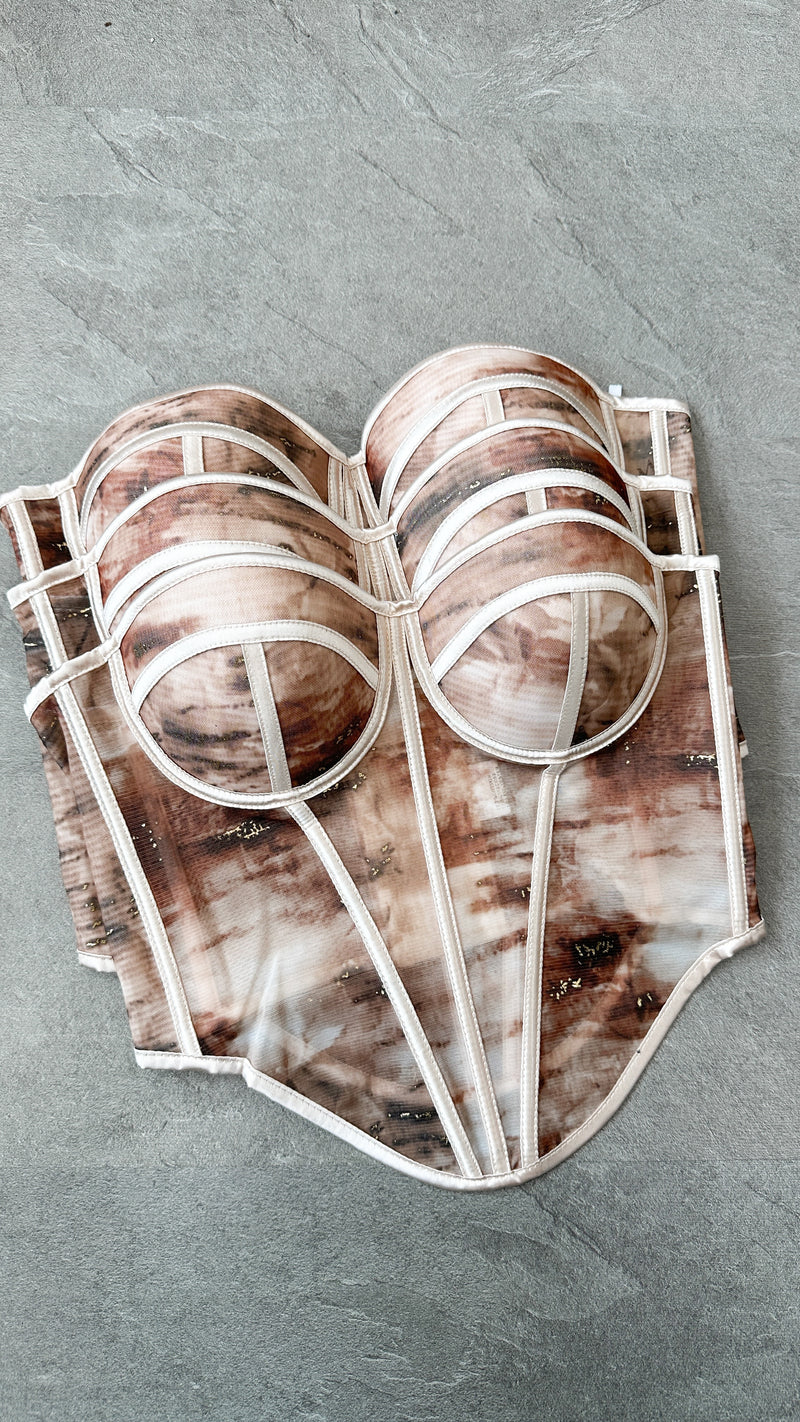 CORSET TENDENCIA ROSE GOLD
