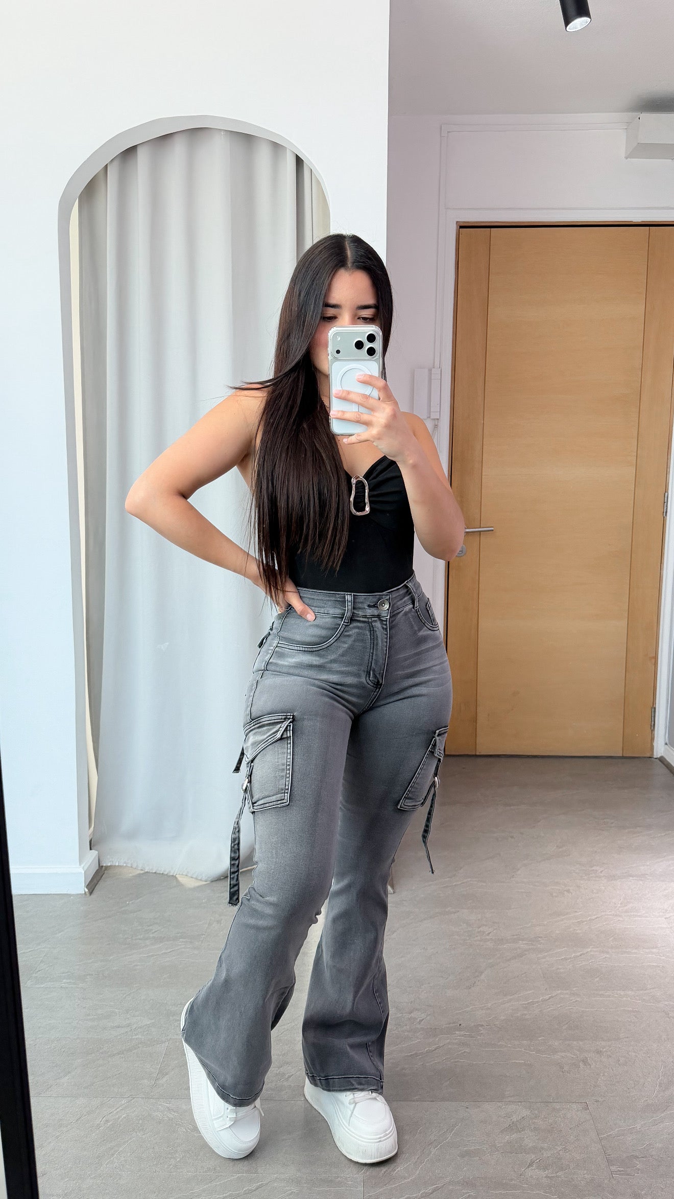 FLARE CARGO GRIS CANADÁ