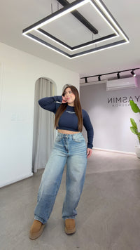 JEANS BAGGY STREET RIGIDO
