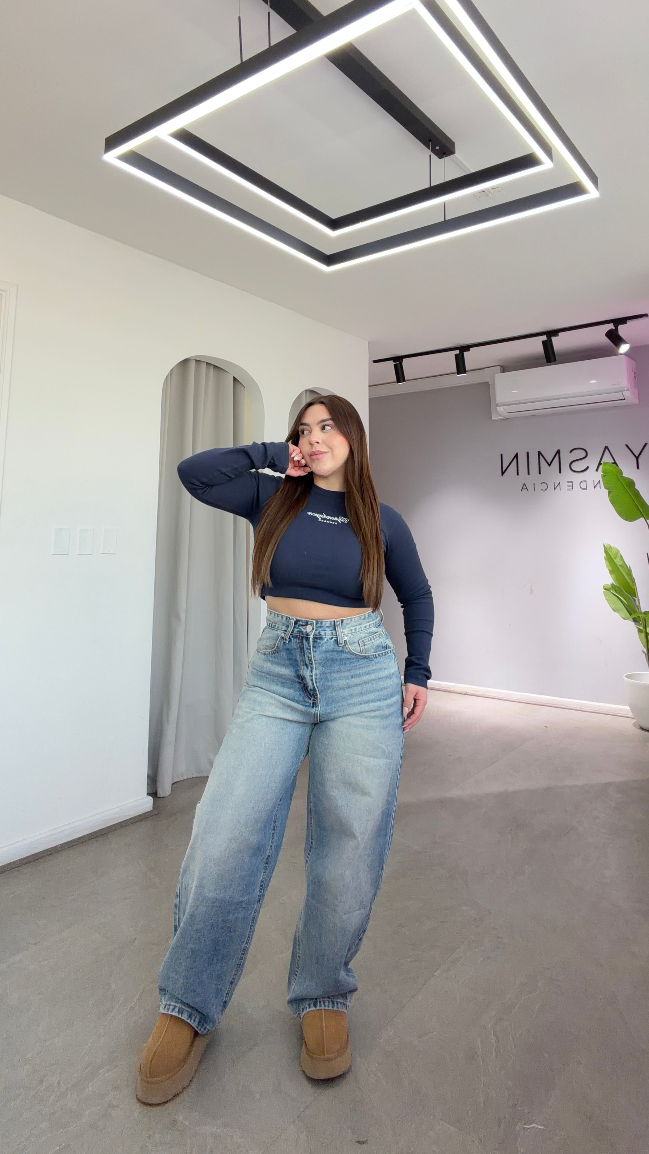 JEANS BAGGY STREET RIGIDO