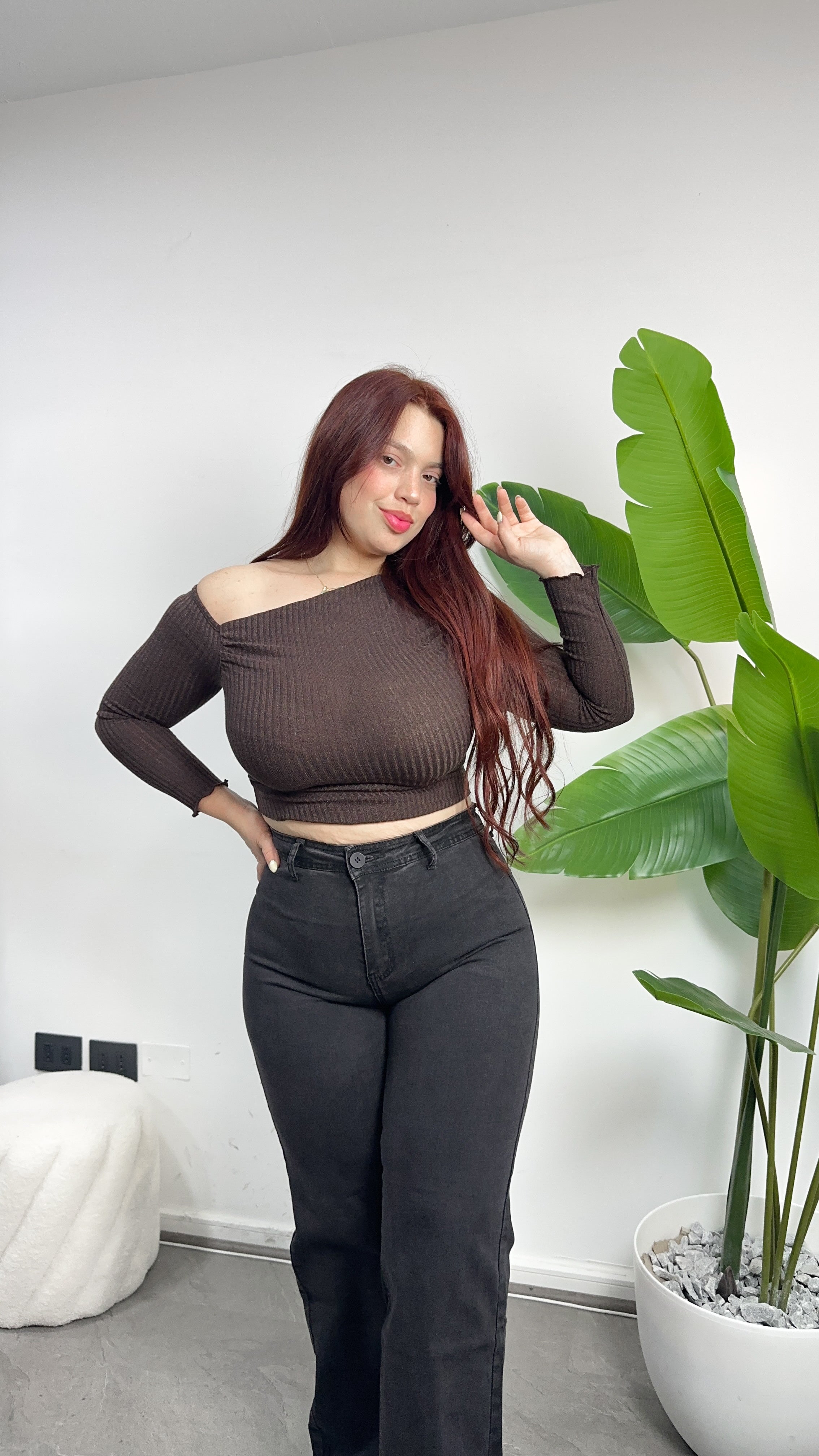 JEANS RECTO LUISIANA (negro)