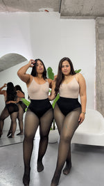 PANTYS EFECTO PIEL CON FAJA