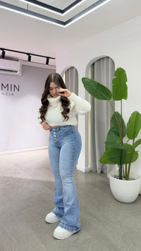 JEANS FLARE CLEO CONTROL ABDOMEN