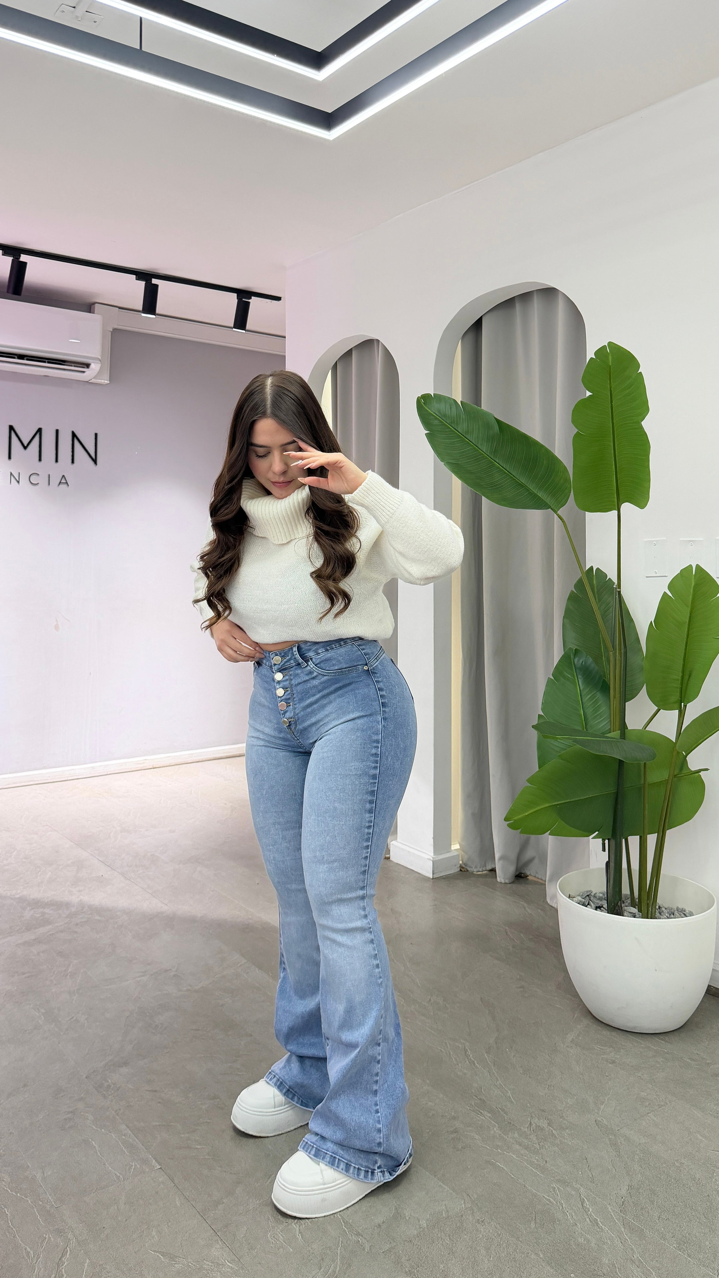 JEANS FLARE CLEO CONTROL ABDOMEN