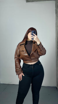 JACKET BIKER ECOCUERO
